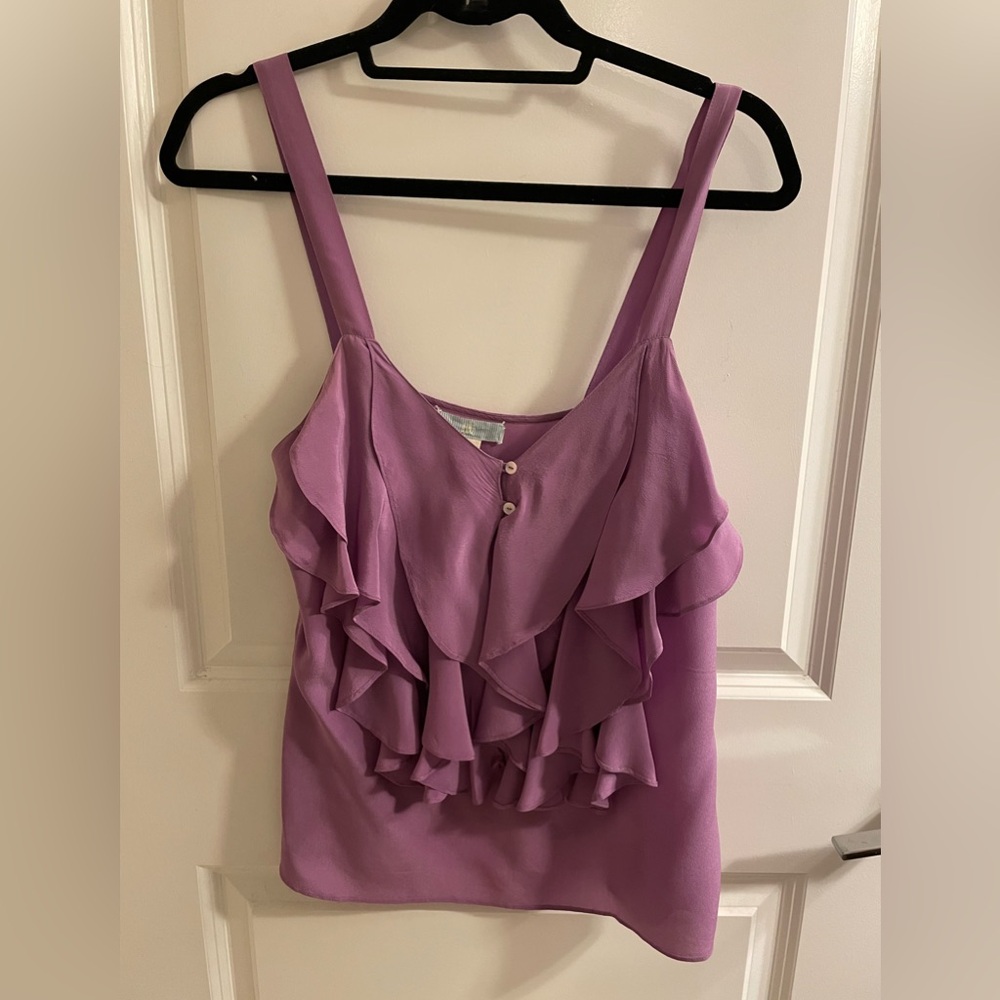 Purple Anthropolgie top in size 4